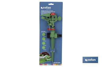 Impact irrigation sprinkler | Polypropylene | Suitable for garden - Cofan