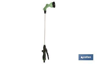 Lanza Riego | Medida 66 cm | 10 Posiciones Diferentes de Pulverización | Lanza Multiusos - Cofan