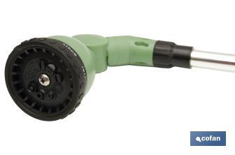 Lanza Riego | Medida 66 cm | 10 Posiciones Diferentes de Pulverización | Lanza Multiusos - Cofan
