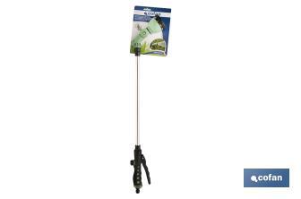 Lanza Riego | Medida 66 cm | 10 Posiciones Diferentes de Pulverización | Lanza Multiusos - Cofan