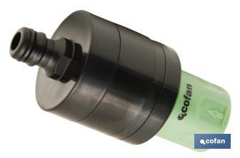 Adaptador "Waterdancing" | Adaptador para aspersor | Ahorra un 25% de Agua - Cofan