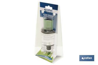 Adaptador "Waterdancing" | Adaptador para aspersor | Ahorra un 25% de Agua - Cofan