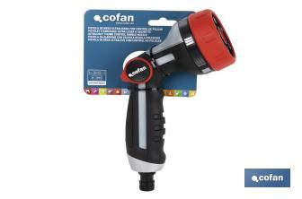 Hose spray gun with flow control - Cofan