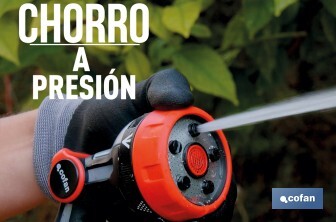 Pistola de Rega com controle de Caudal - Cofan