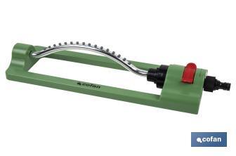 Adjustable oscillating sprinkler - Cofan