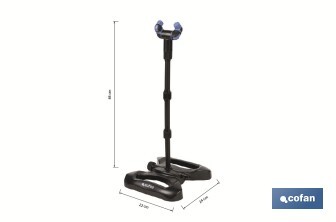Telescopic stand mister | Suitable for outdoor use | From 12 to 48cm | Adjustable angle nozzles - Cofan