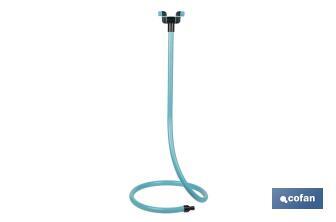 Torre de nebulización de 79 cm de altura con 2 boquillas ajustables | Perfecta para exteriores - Cofan