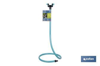 Torre de nebulización de 79 cm de altura con 2 boquillas ajustables | Perfecta para exteriores - Cofan