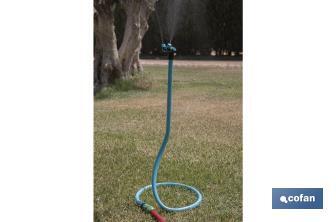 Torre de nebulización de 79 cm de altura con 2 boquillas ajustables | Perfecta para exteriores - Cofan