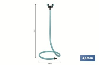 Misting tower of 79 cm in height with 2 adjustable nozzles |  Perfect for outdoor use - Cofan