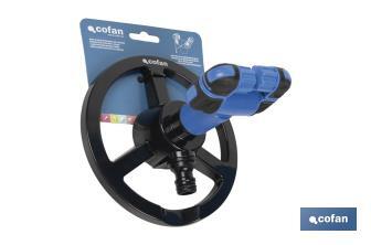 Nebulizador de jardín de 2 brazos con boquillas ajustables | Refresca e hidrata tus espacios exteriores - Cofan