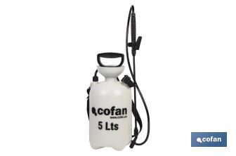 Pulverizador de presión manual | Capacidad para 5 litros - Cofan
