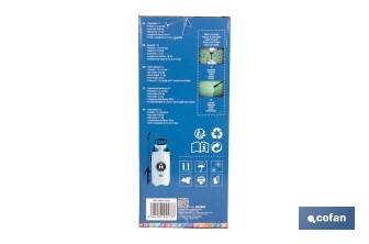 Pulverizador de Presión Manual | Capacidad para 5 litros | Sector Agrícola - Cofan
