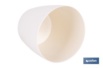 Round polypropylene pot | Special for plants and flowers | Perfect for indoor or outdoor use - Cofan
