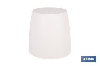 Round polypropylene pot | Special for plants and flowers | Perfect for indoor or outdoor use - Cofan