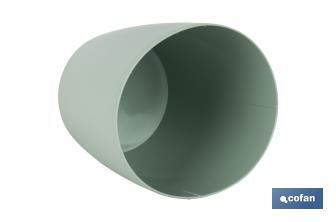 Round polypropylene pot | Special for plants and flowers | Perfect for indoor or outdoor use - Cofan