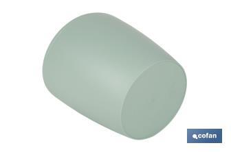 Round polypropylene pot | Special for plants and flowers | Perfect for indoor or outdoor use - Cofan