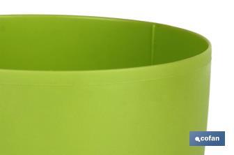 Vaso | Modello Camelia | Verde | Realizzato in polipropilene - Cofan