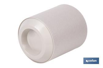 Macetas decorativas para interior | Maceteros redondos | Material: Polipropileno | Disponibles en diferentes colores y medidas - Cofan