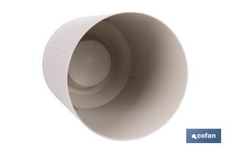 Macetas decorativas para interior | Maceteros redondos | Material: Polipropileno | Disponibles en diferentes colores y medidas - Cofan