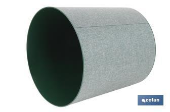 Macetas decorativas para interior | Maceteros redondos | Material: Polipropileno | Disponibles en diferentes colores y medidas - Cofan