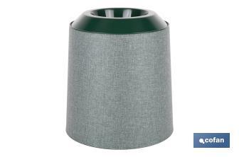 Macetas decorativas para interior | Maceteros redondos | Material: Polipropileno | Disponibles en diferentes colores y medidas - Cofan
