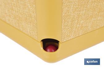 Maceteros decorativos para interior | Macetas cuadradas con plato integrado | Con señalizador de riego | Disponibles en diferentes colores y medidas - Cofan
