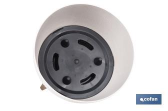 Macetas decorativas con patas desmontables | Macetas redondas con rayas | Resistentes a UV | Disponibles en varios colores y diferentes medidas - Cofan
