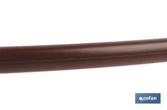 Tubo de Rega Gota-a-gota (não inclui Gotejadores) | Cor Castanho | 25, 50 ou 100 metros de comprimento - Cofan