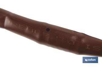 Tubo de Rega Gota-a-gota (com Gotejadores) | Color Cartanha | Disponível em diferentes medidas | Material resistentea intemperie - Cofan