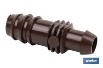 Irrigation fitting for sprinkling and irrigation systems | Diameter: 16mm | Easy to connect - Cofan