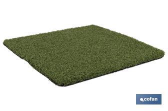 Césped artificial 15 mm para terraza y jardín | Medidas a elegir | Ideal para zonas de alto tránsito - Cofan