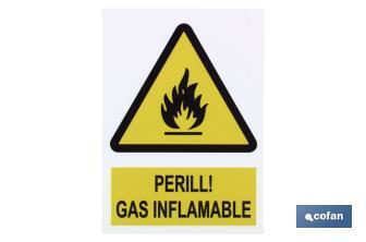 Perill gas inflamable - Cofan
