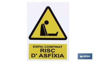 Sign in Catalan language - Cofan