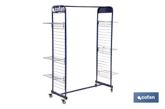 DISPLAY STAND FOR CLOTHES, FOOTWEAR AND GLOVES - Cofan