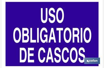 Uso obligatorio de cascos - Cofan