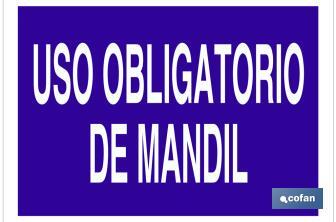 Uso obligatorio de mandil - Cofan