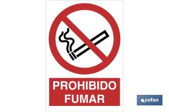 Prohibido fumar - Cofan