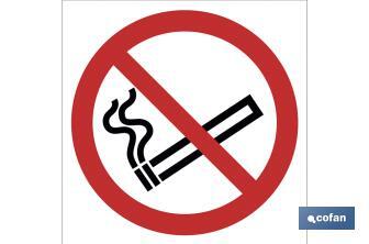 No smoking - Cofan