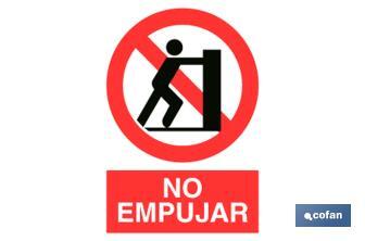 Prohibido Empujar - Cofan