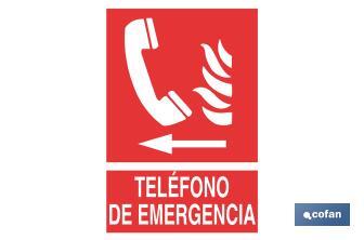 Telefone de emergência - Cofan