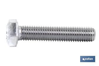 Tornillo DIN 933 INOX A-4 - Cofan