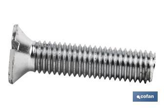 DIN 963 - Schraube. INOX A-4 - Cofan