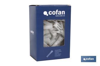 Fitting for plasterboard "wings" - Cofan