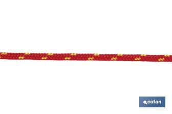Cuerda "HIPPIE" Rojo/Amarillo - Cofan