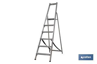 Reinforced ladder EN 131 - Cofan