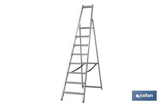 Reinforced ladder EN 131 - Cofan