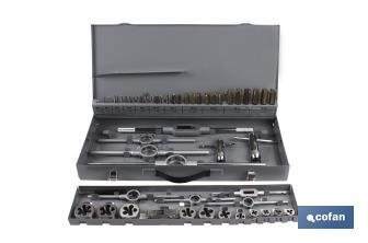 Taps and dies kit (M-3 / M-20) - Cofan