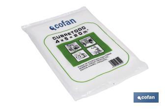 Coverall plastic sheeting - Cofan