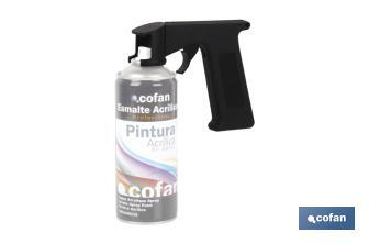 Universal spray can gun | Easy to use spray gun tool | Spray gun adaptable to any container - Cofan